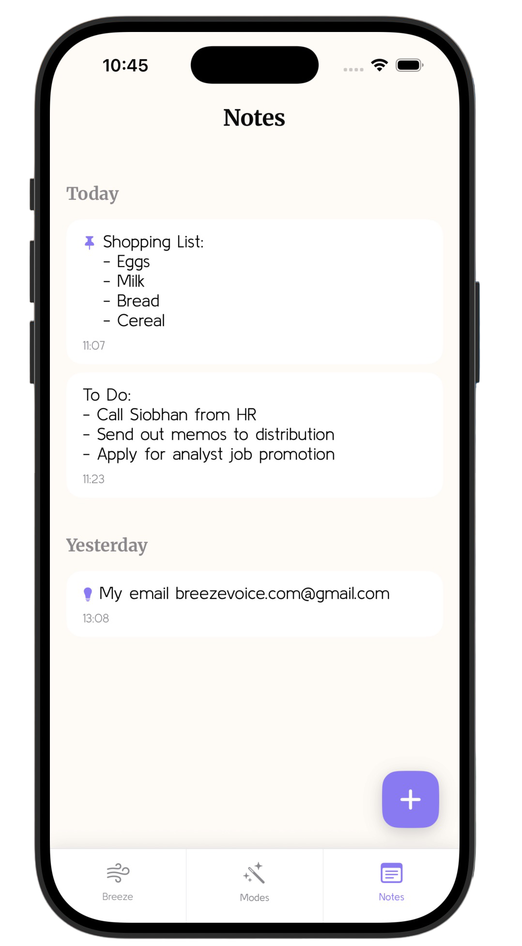 Keyboard interface 3